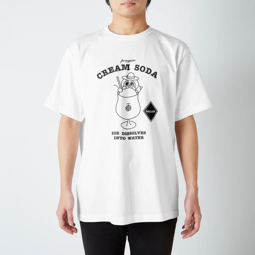 轟絢斗/とどろきあやとのクリームソーダ/ブラック Regular Fit T-Shirt