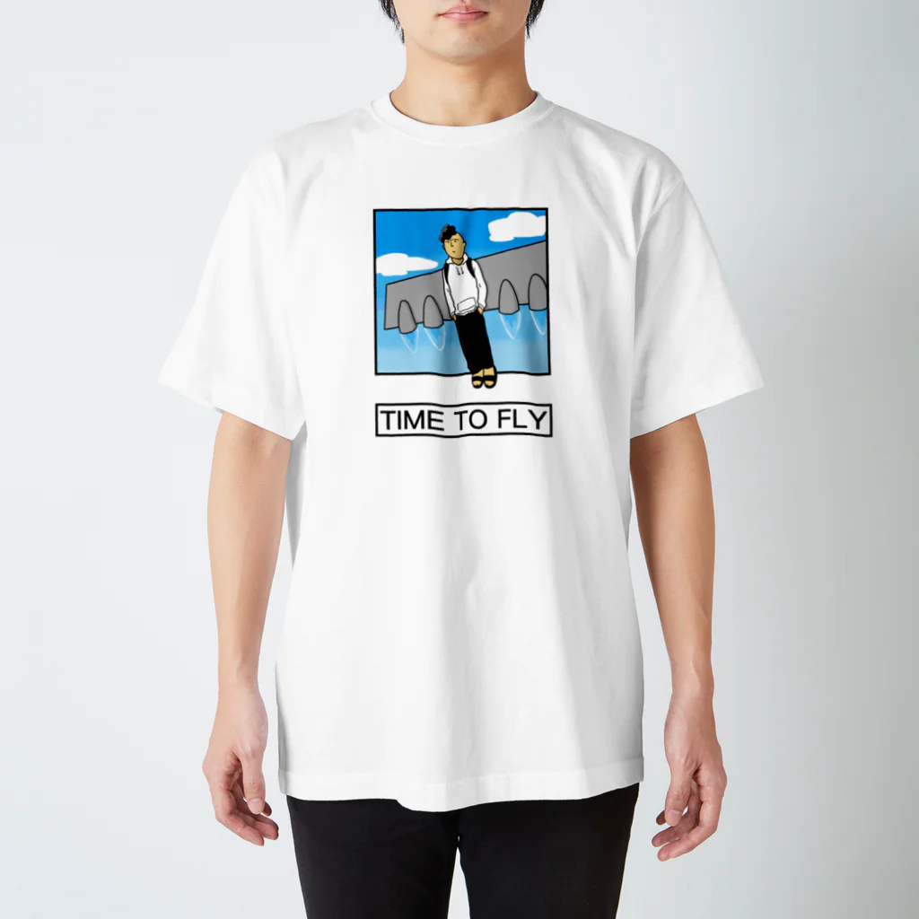 EstyのTIME TO FLY スタンダードTシャツ