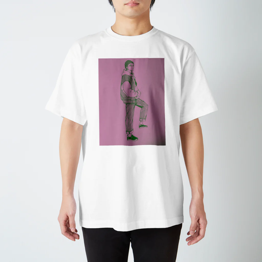 赤べこ饅頭のゆるだぼくん Regular Fit T-Shirt