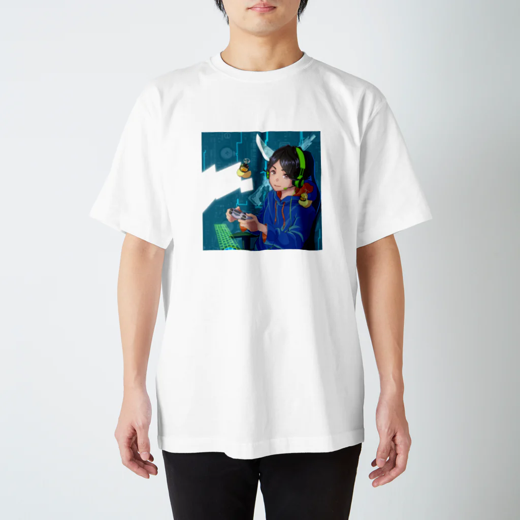 すぅさん.17LIVEのSu-Sanアイコン Regular Fit T-Shirt