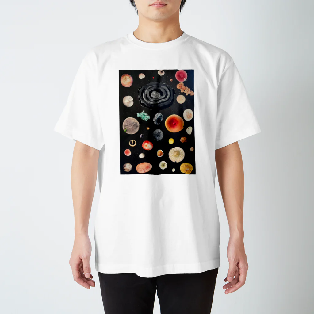 ぶんぶんのきのこ×宇宙 スタンダードTシャツ