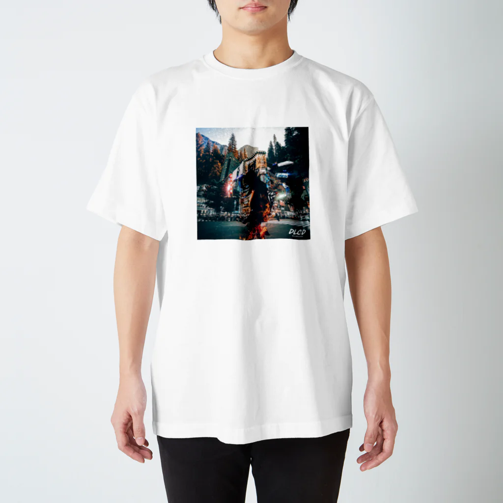 BUENA VIDAのFIRE SHIBUYA スタンダードTシャツ