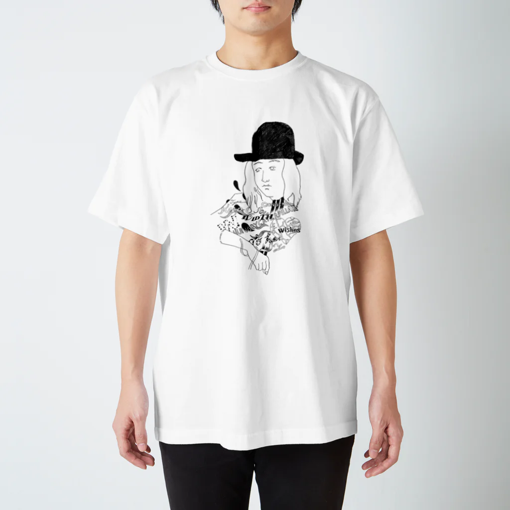 8Nos studios.の星座をつくる人 Regular Fit T-Shirt