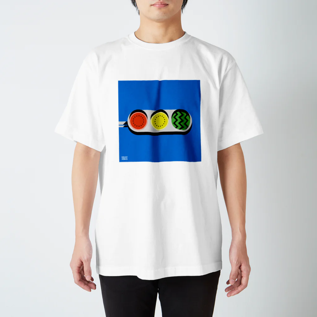 ワンデー アイデアのスイカ信号機 Regular Fit T-Shirt