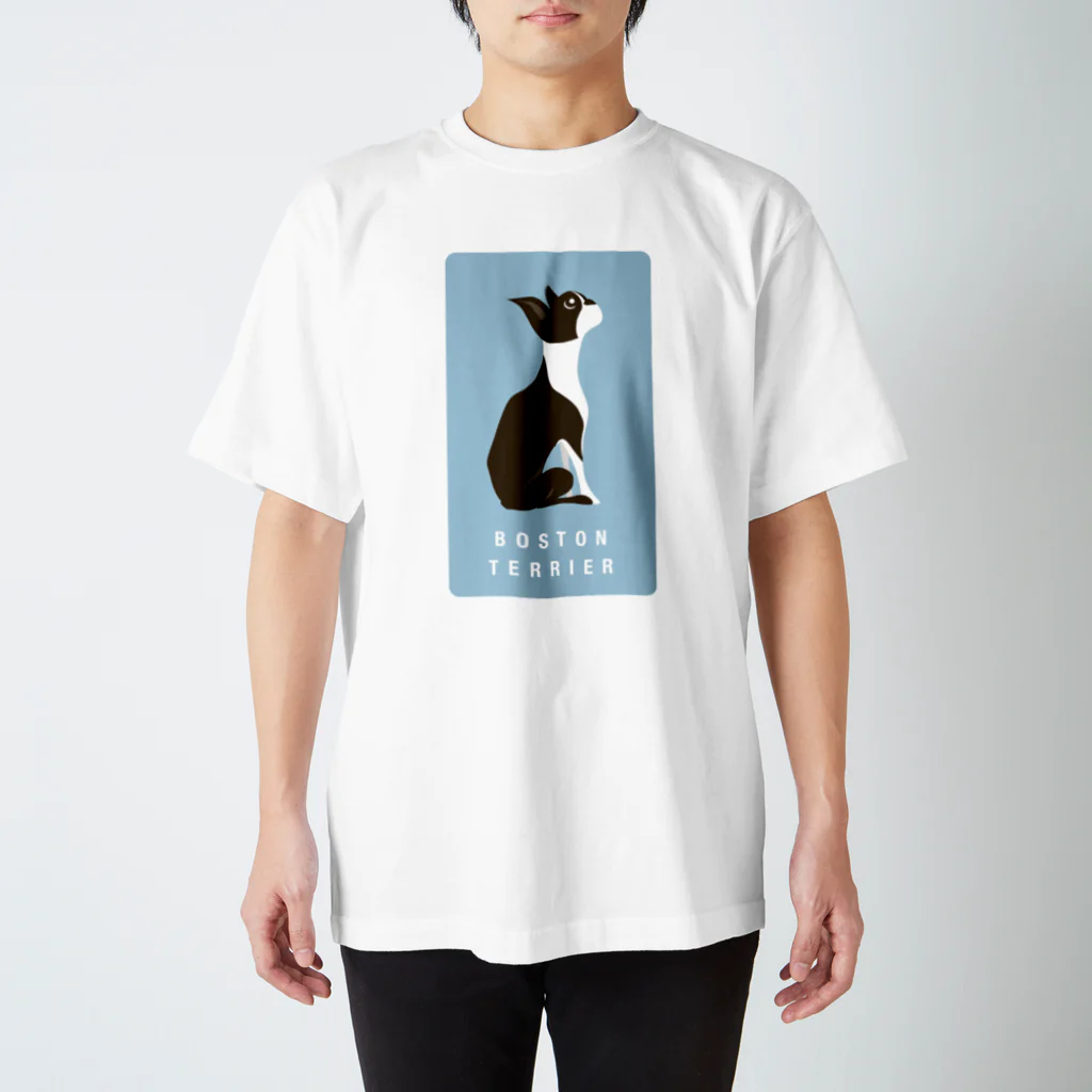 B.T. LOCOのB.T. LOCO スタンダードTシャツ「なんだ？」（ライトブルー） スタンダードTシャツ