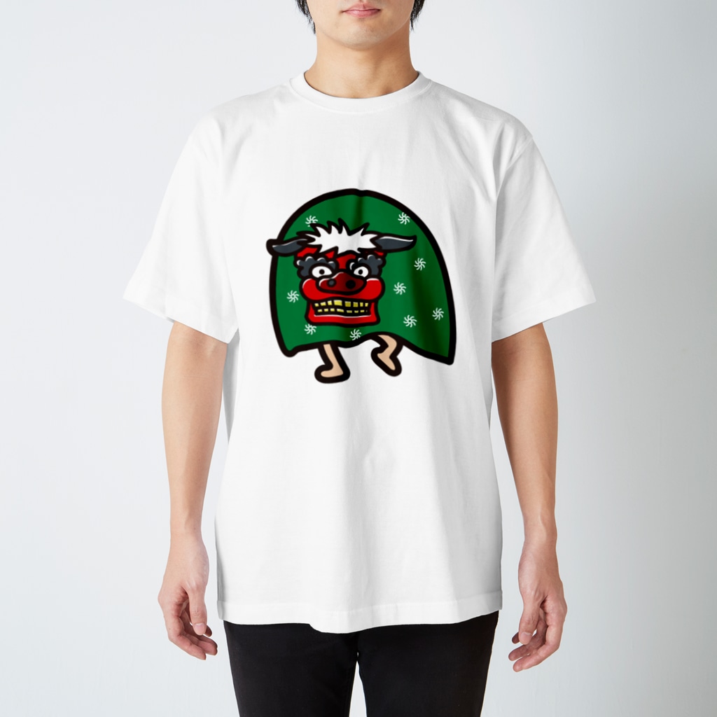 きくのらくがきの獅子舞 Regular Fit T-Shirt