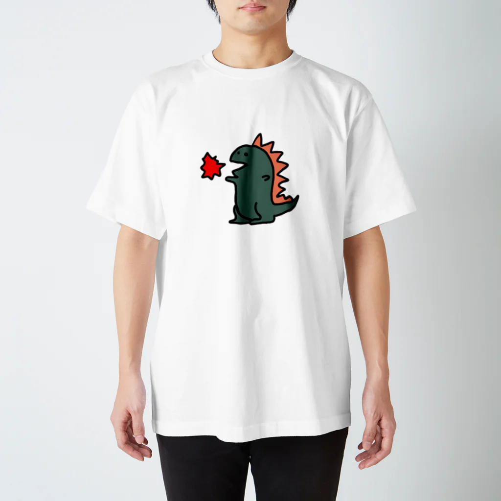 たこむんLABO.のきょうりゅうくん スタンダードTシャツ