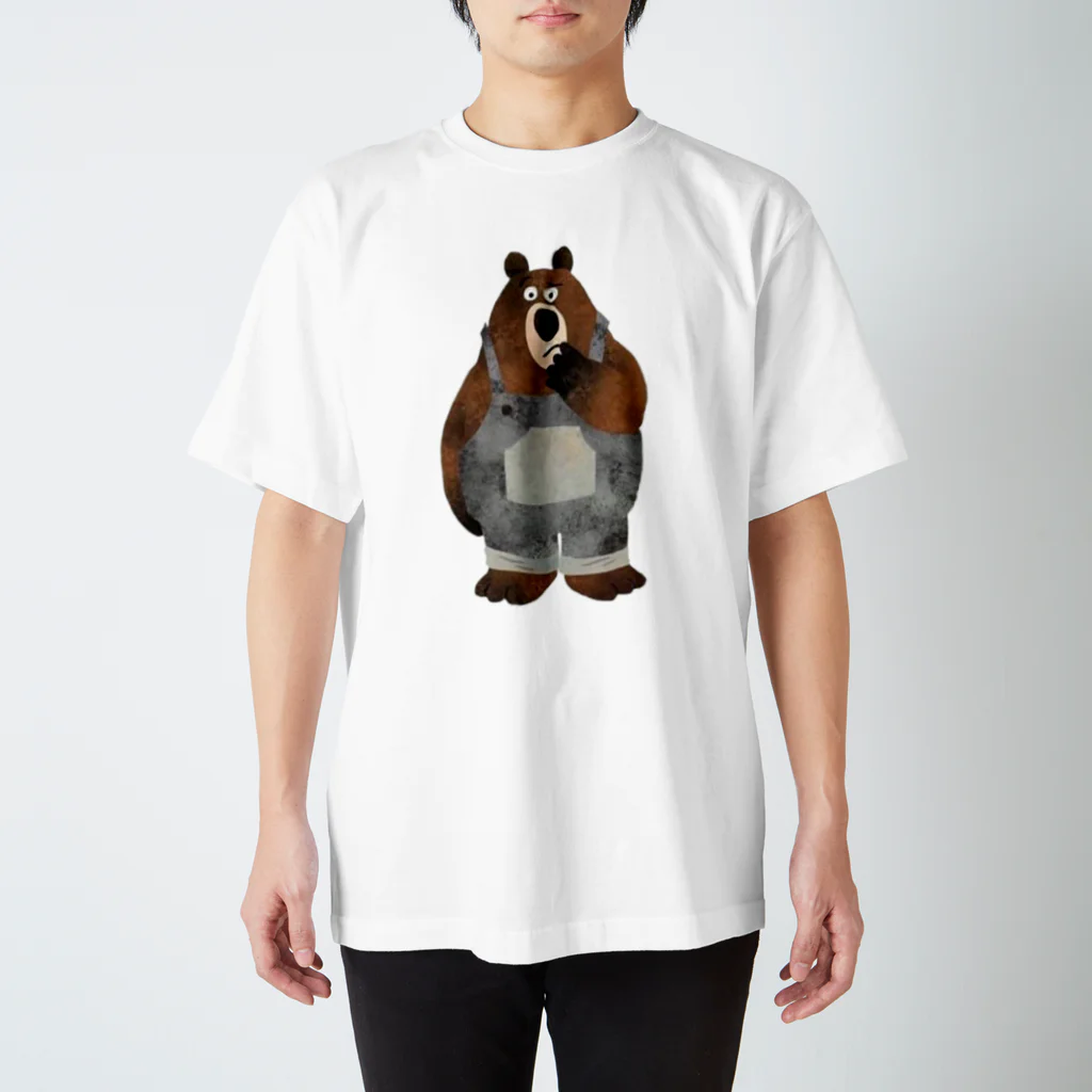 パンダマンの午前中だけ頑張る熊 Regular Fit T-Shirt