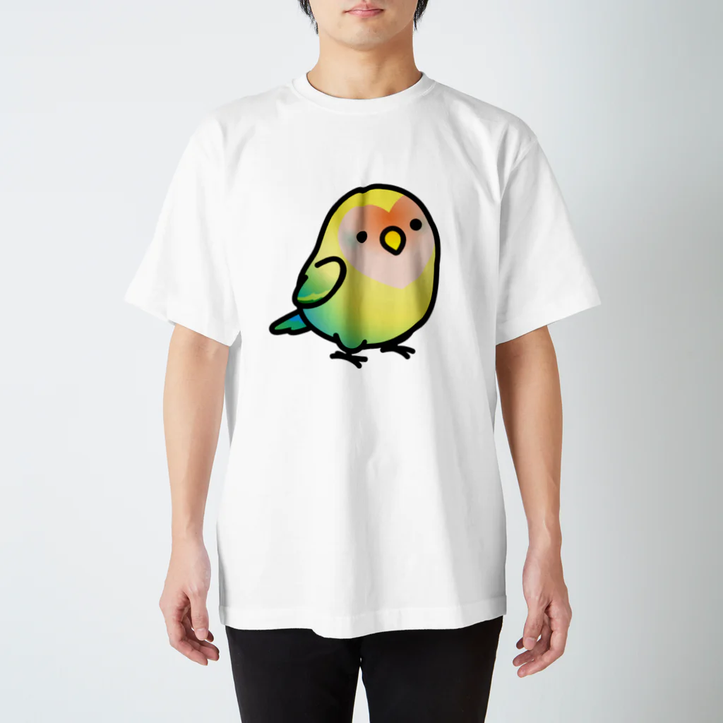 Cody the LovebirdのChubby Bird コザクラインコ Regular Fit T-Shirt