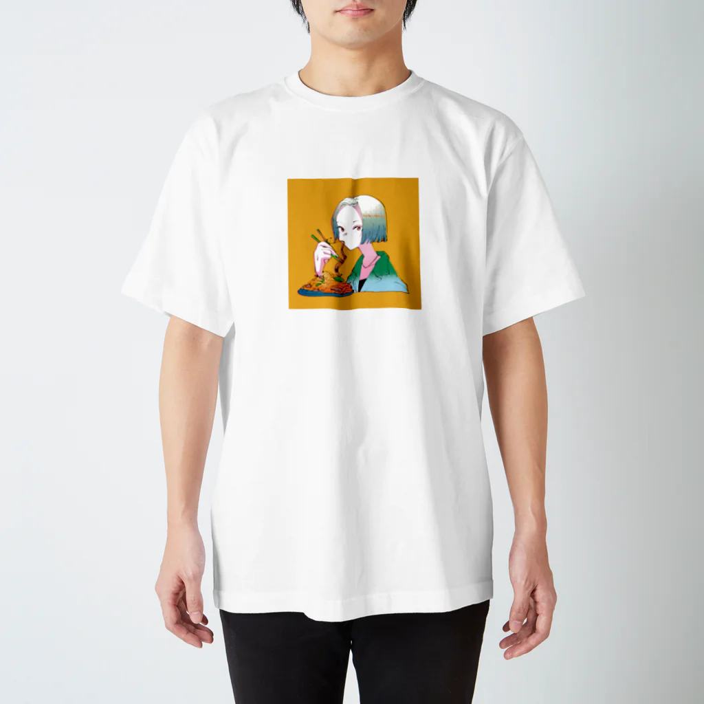 すみちゃんぐらしの焼きそば スタンダードTシャツ