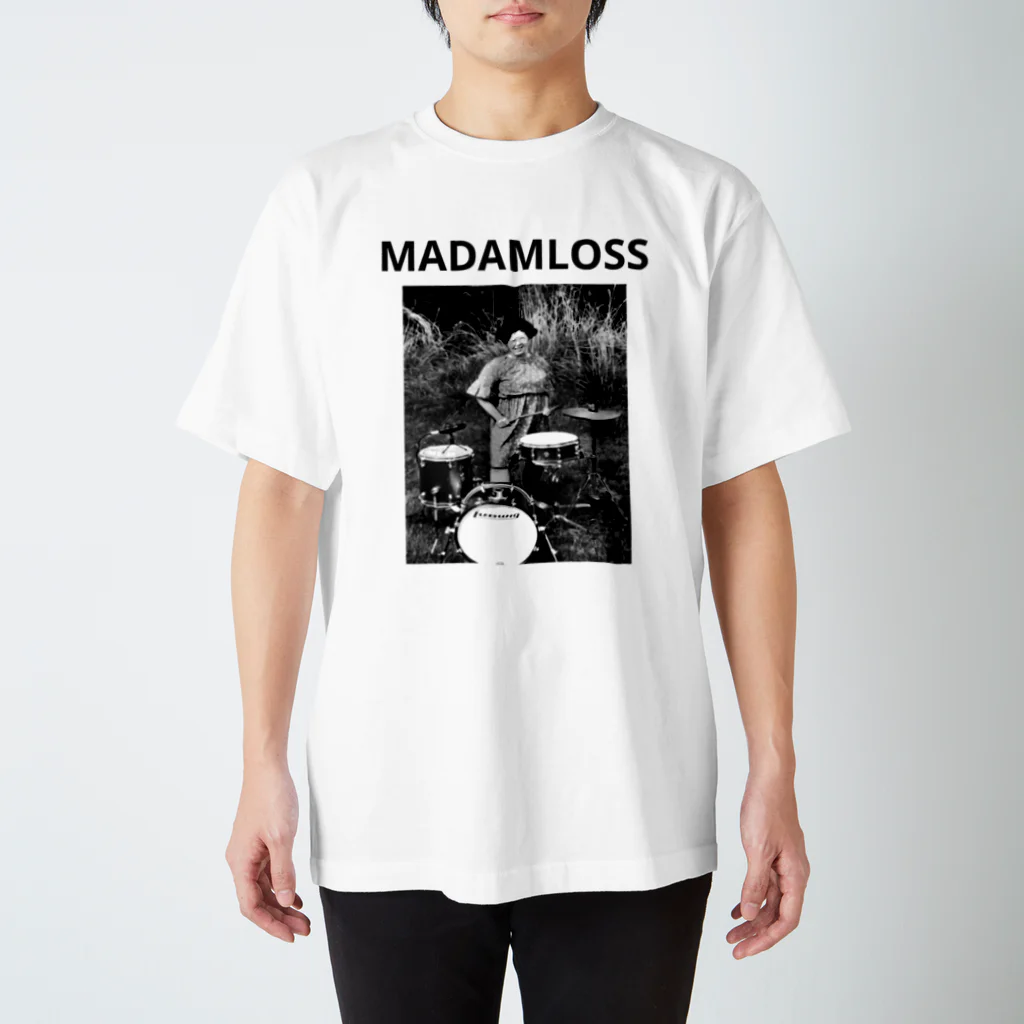 中野画美店のMadamloss バンドT Regular Fit T-Shirt