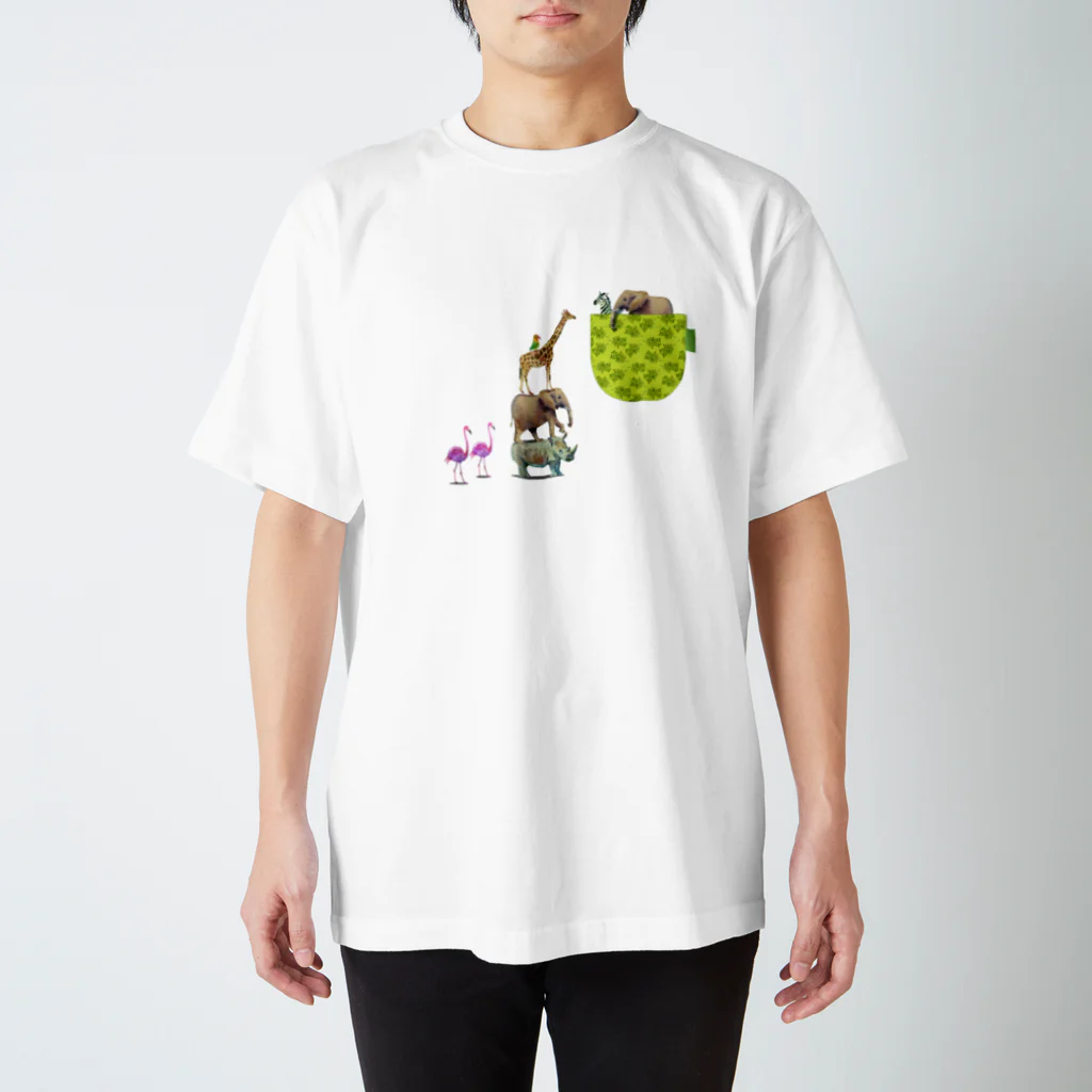 MaimiのWild Animal-01 スタンダードTシャツ