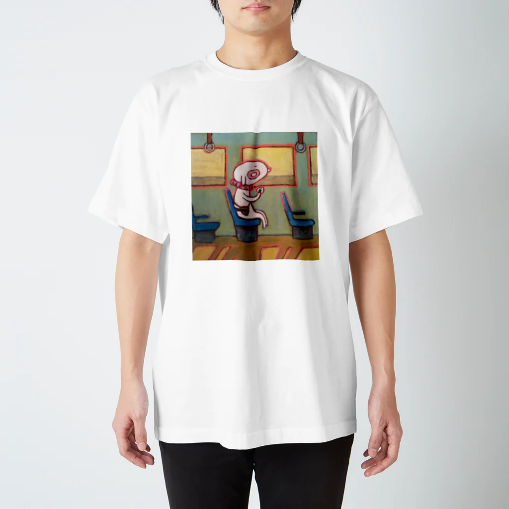 ワンワンのワンワン『電車旅』 Regular Fit T-Shirt