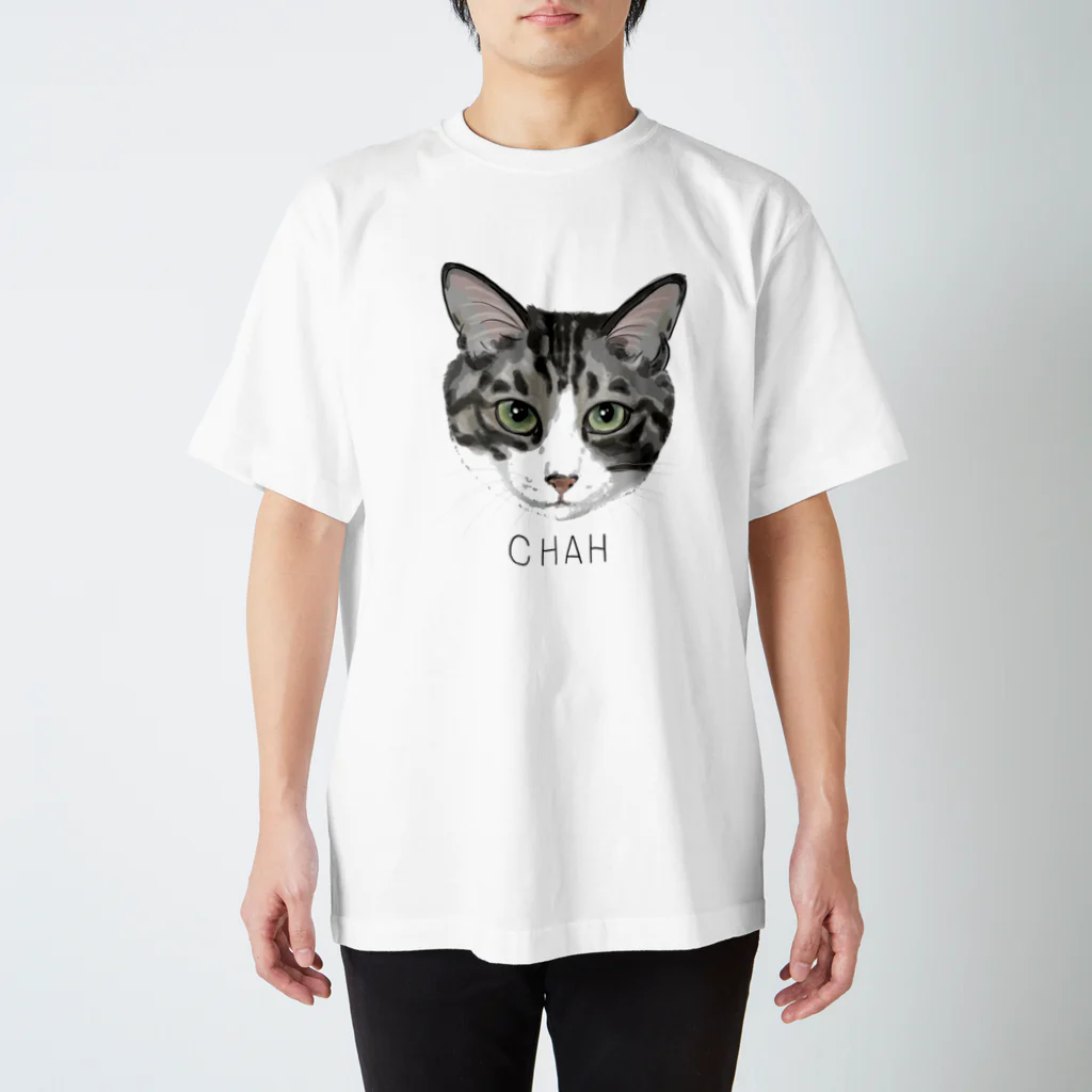 みきぞーん｜保護猫 ミッキー画伯と肉球とおともだちのchah Regular Fit T-Shirt