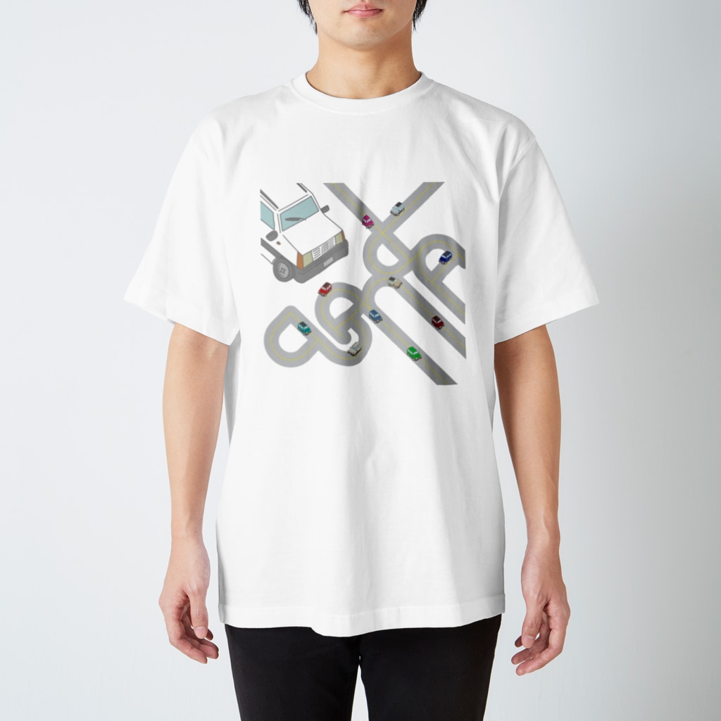 pandaticsのドライブ Regular Fit T-Shirt