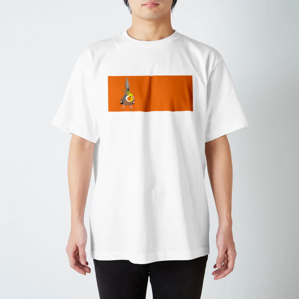 akink(ｱｷﾝｺ)のおすましオカメインコ Regular Fit T-Shirt