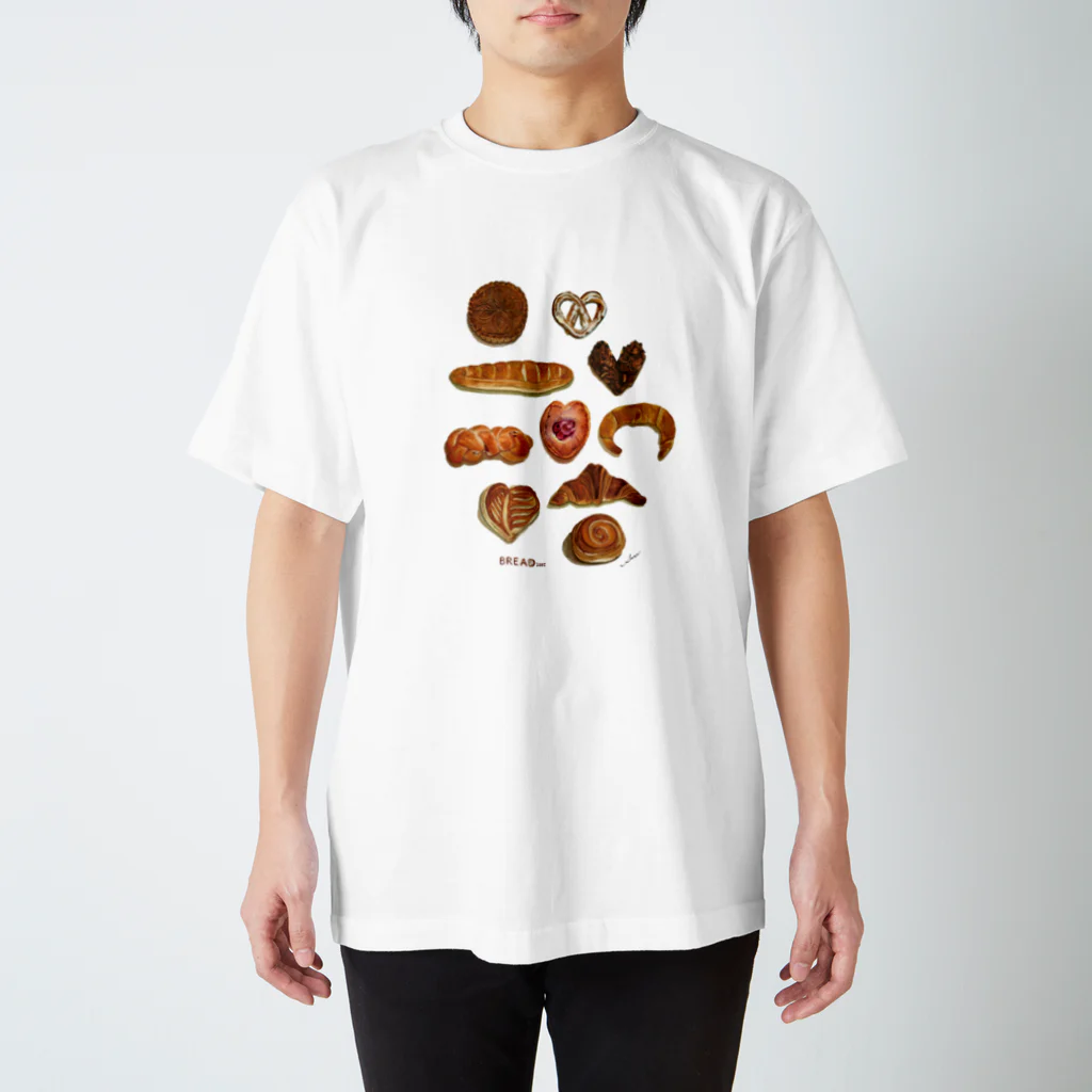  BREAD1setのトキメキデニッシュ スタンダードTシャツ