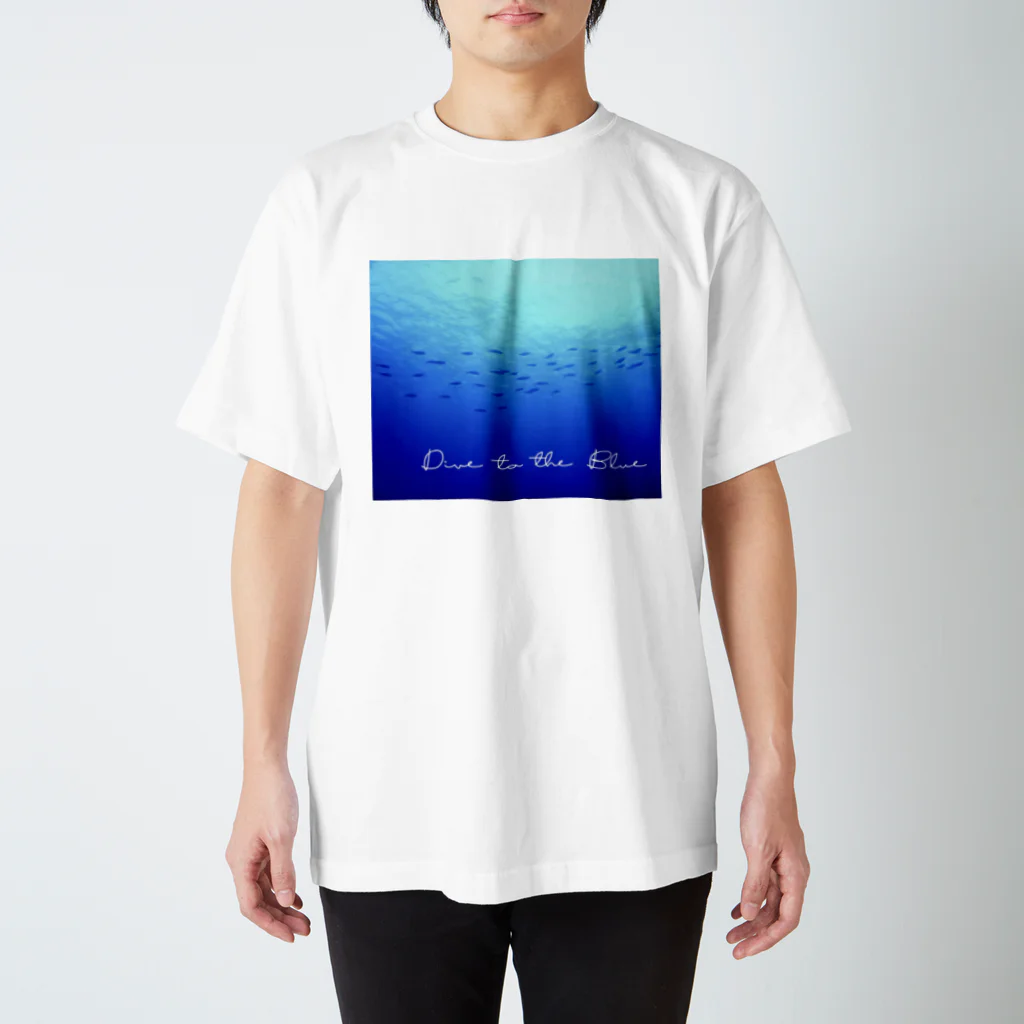 TAPPYの海とさかな Regular Fit T-Shirt