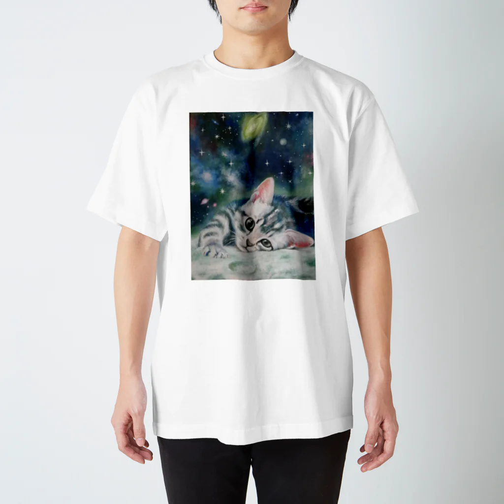 Rio YukiのStick to the moon スタンダードTシャツ