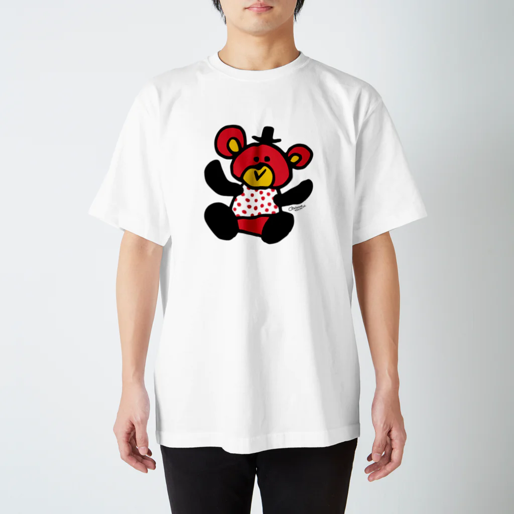 おべともショップのくまタロウ スタンダードTシャツ