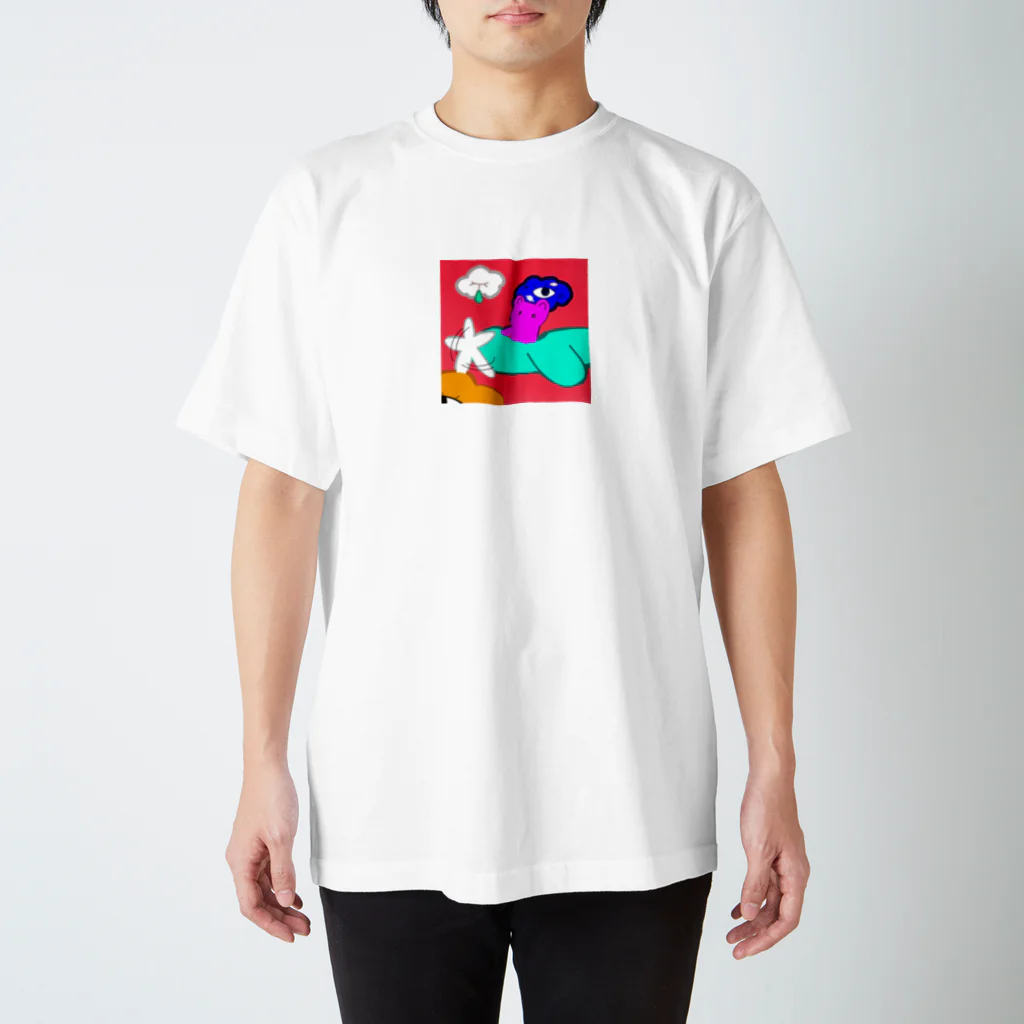 小6自閉スペクトラム症の女の子のお部屋のくまのそら Regular Fit T-Shirt