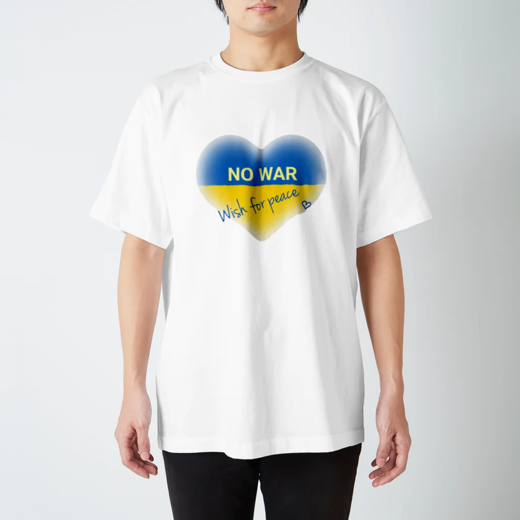 nijiiro_ntのWish for peace Regular Fit T-Shirt