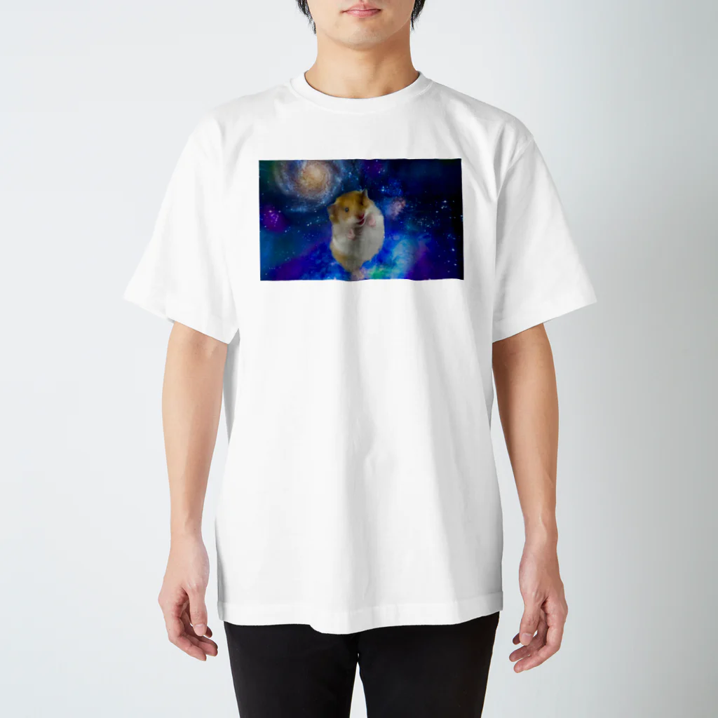 🖤🍒まぐりこ🍒🖤コスプレイヤーの宇宙ハム・ファッキンハムスター Regular Fit T-Shirt