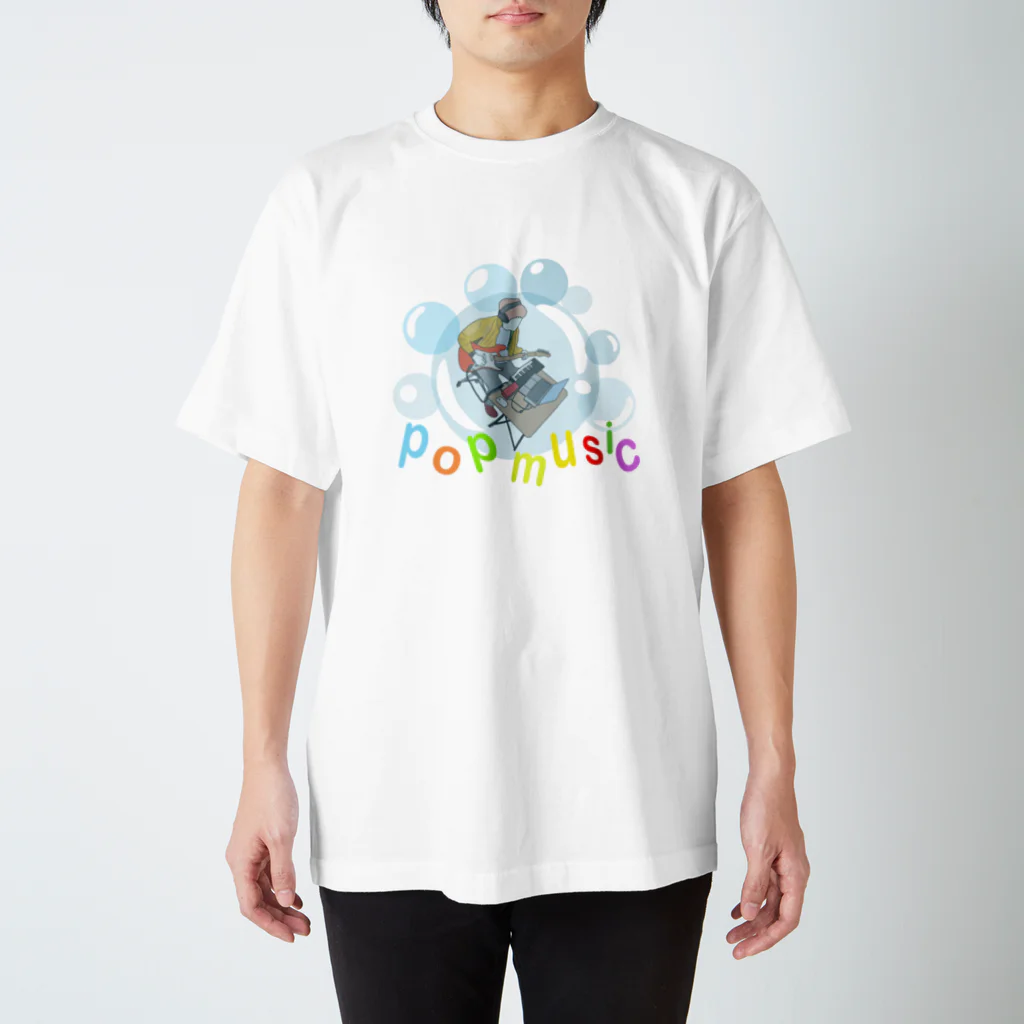 ポッパレのDTM POPMUSIC Regular Fit T-Shirt