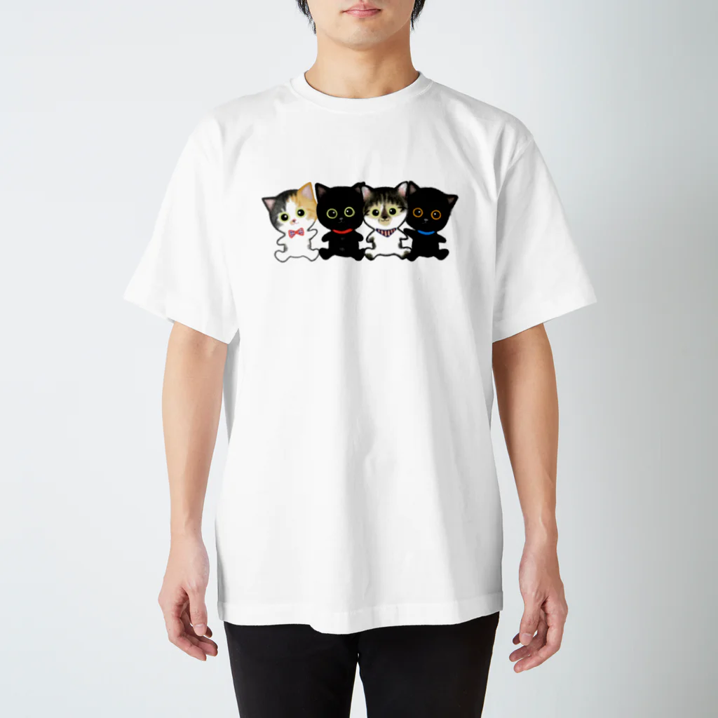 おかんのおえかきのジジキキララふじとらちゃん スタンダードTシャツ