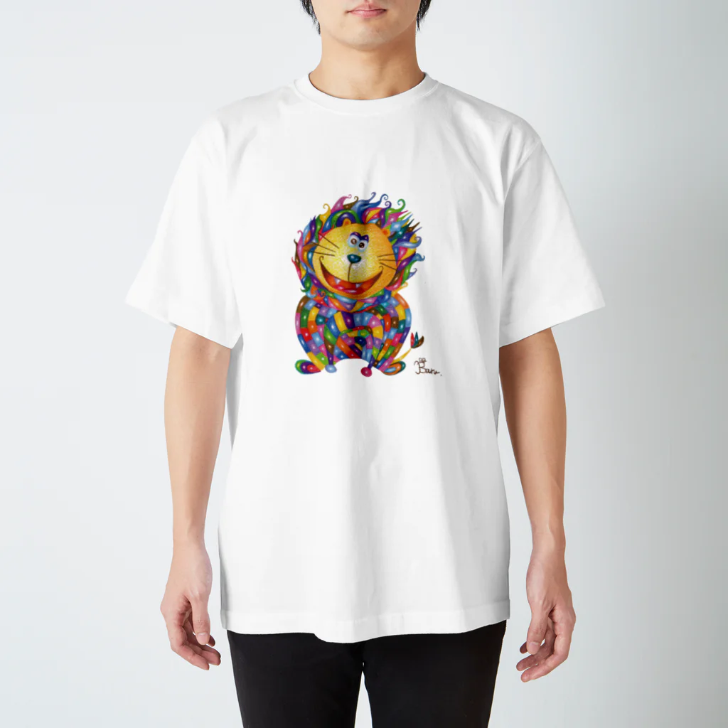 バルサミコヤスのらいおんさん スタンダードTシャツ