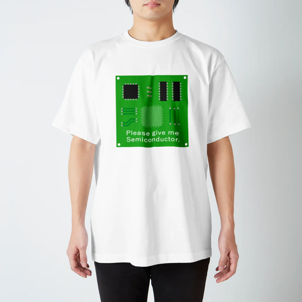 shechewsの半導体をください Regular Fit T-Shirt