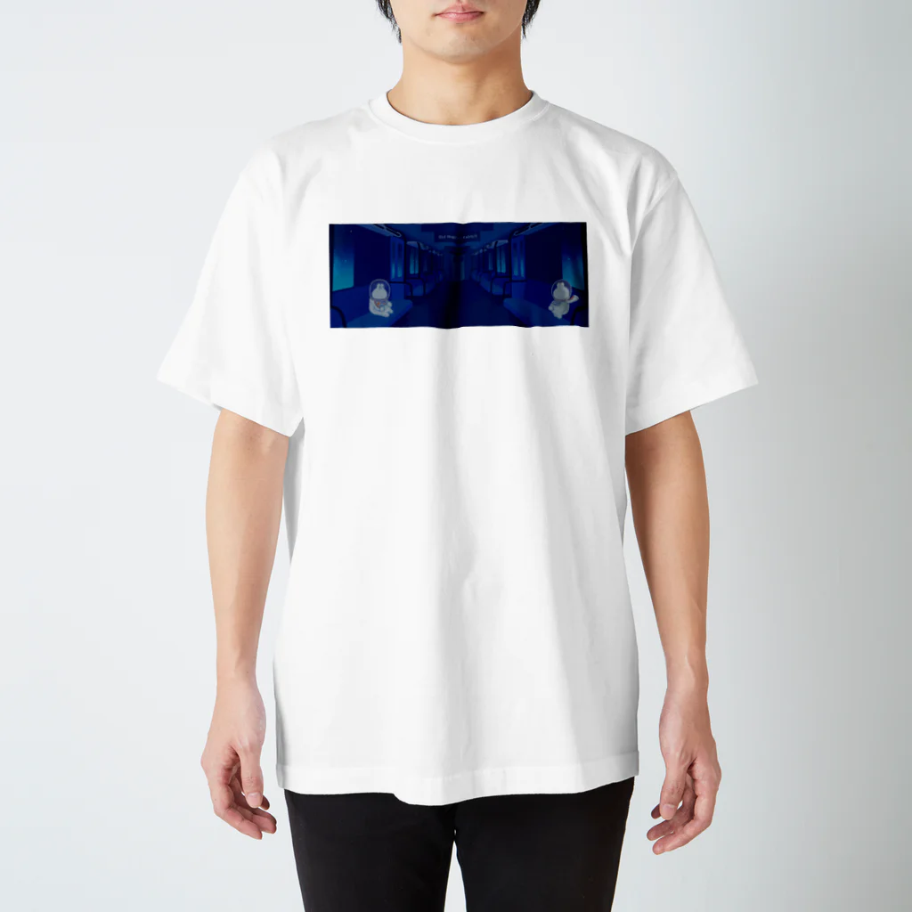 ヨミミの宇宙SHOPの星空夜行列車 スタンダードTシャツ