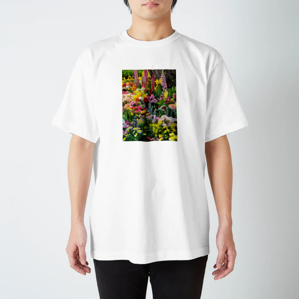 YumYumYumのすごくきれいなお花たち スタンダードTシャツ