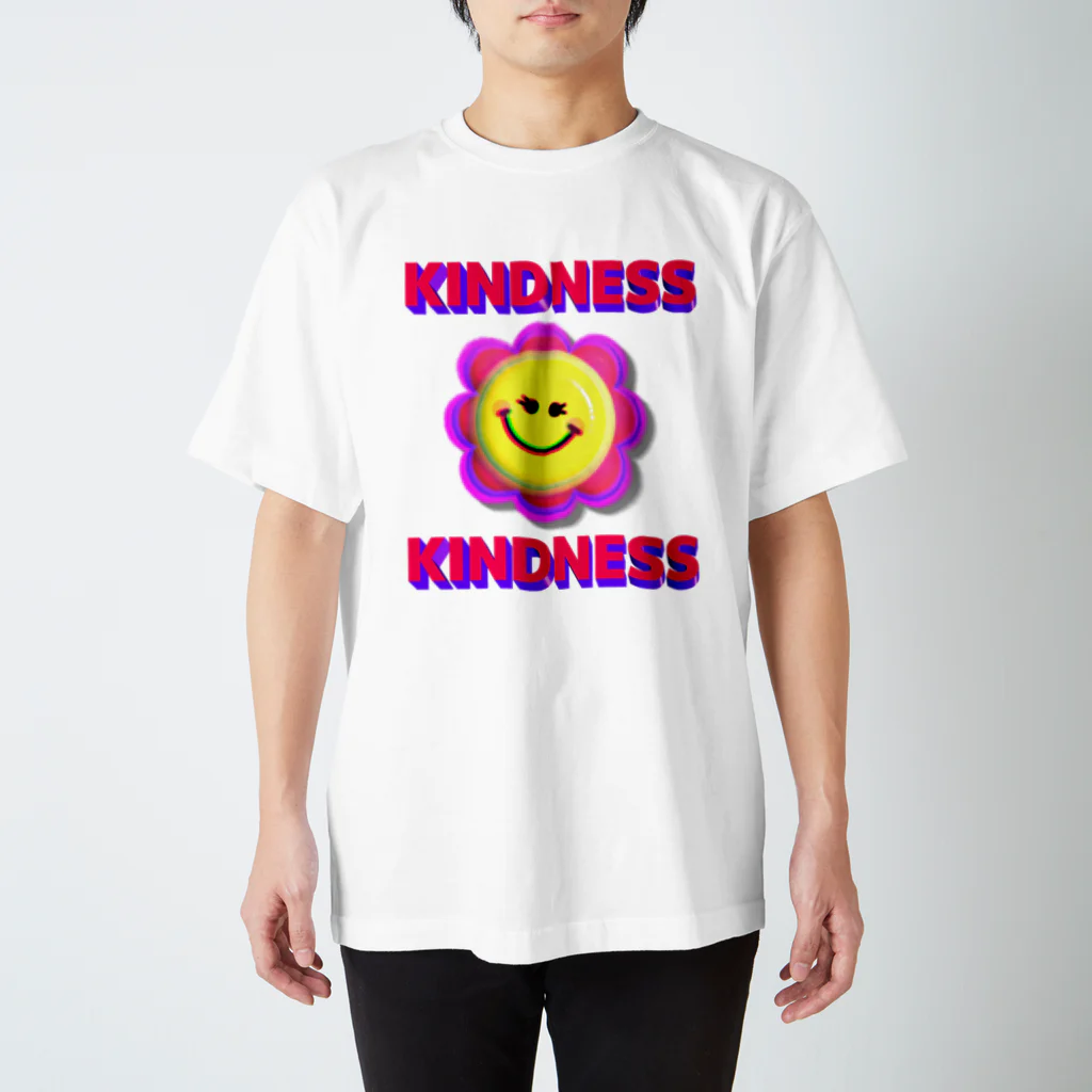 🌈KANAE🌈のフラワーちゃんkindness スタンダードTシャツ