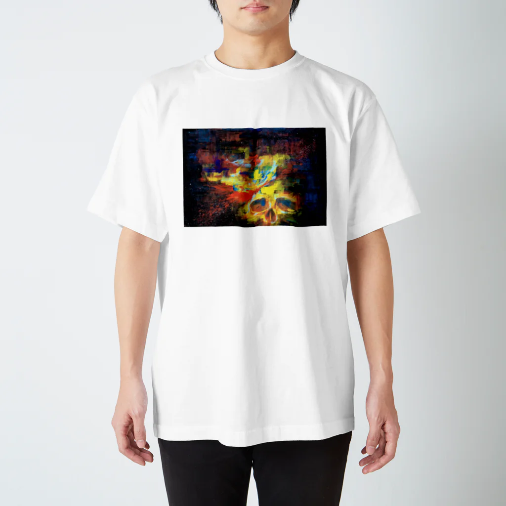 万屋一心のskull Regular Fit T-Shirt