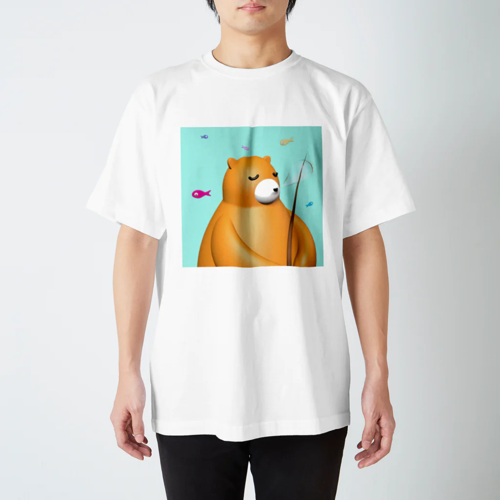 FUJIOKA FACTORYのSleepy bear "dozy" #3 スタンダードTシャツ