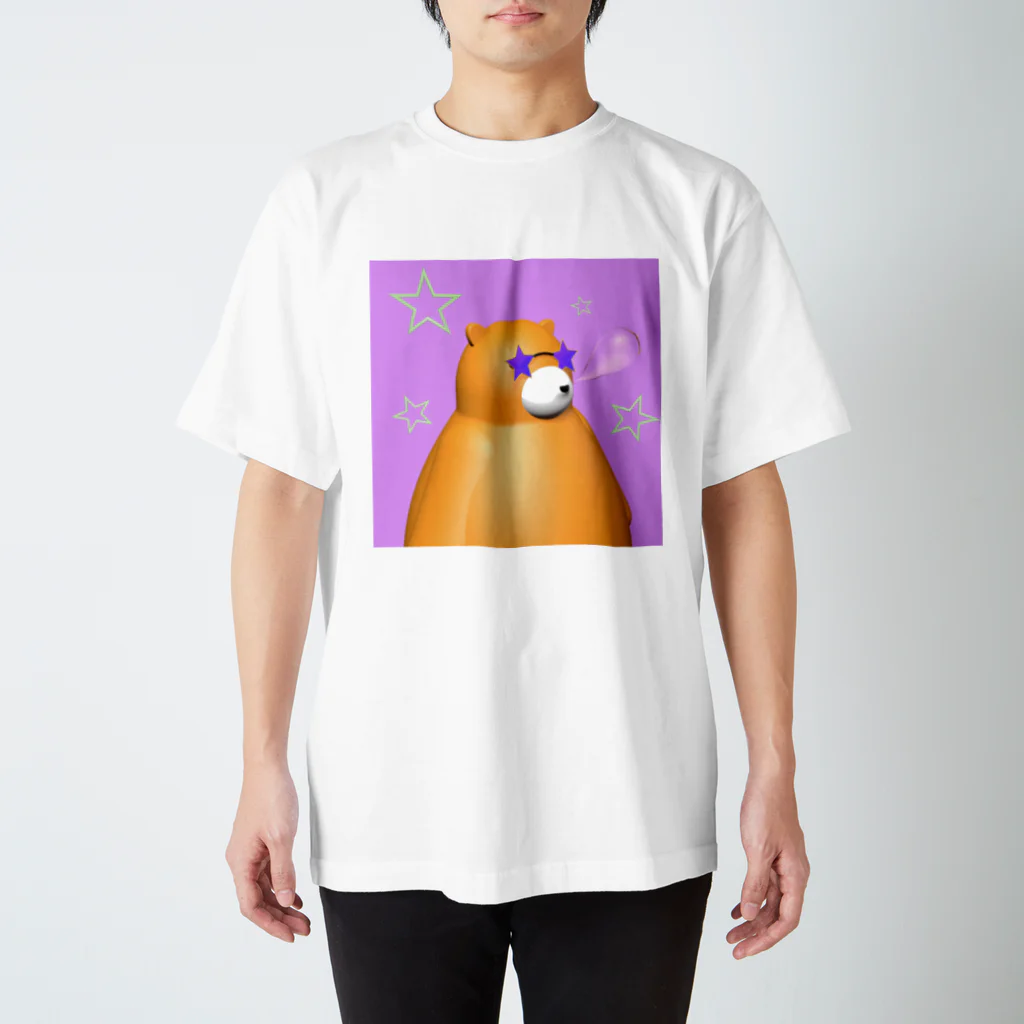 FUJIOKA FACTORYのSleepy bear "dozy" #4 スタンダードTシャツ