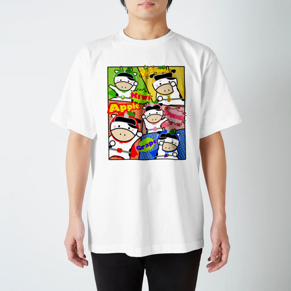 ぎゅっと。のモーフルジャー スタンダードTシャツ