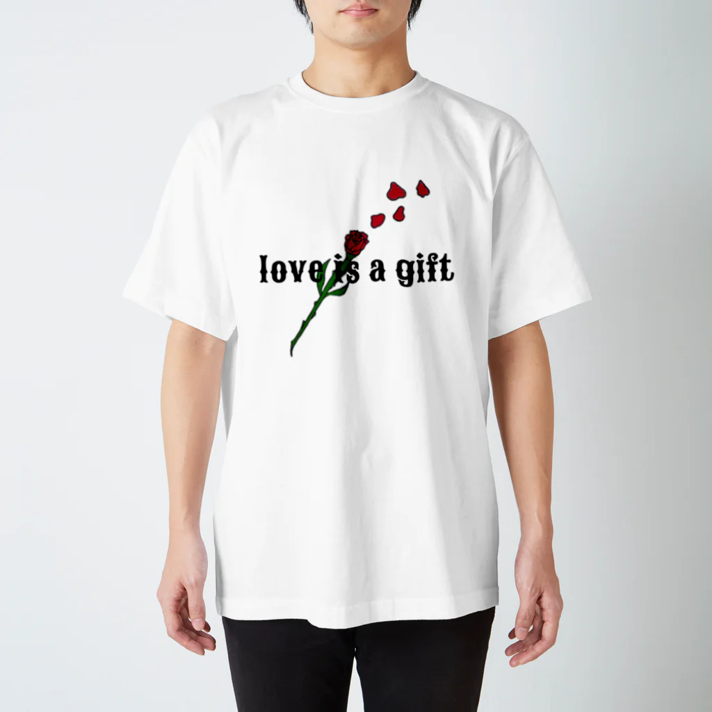 Krose.のLove is a gift Regular Fit T-Shirt