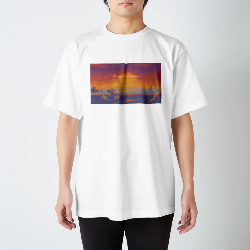 たきびすりーぷのalways and forever Regular Fit T-Shirt