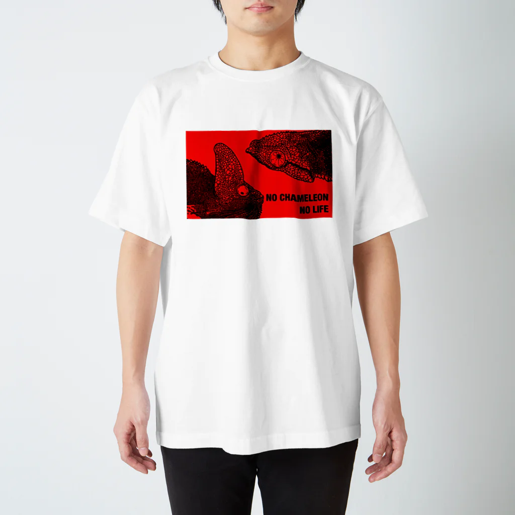 LEOLEOのNCNL(赤) スタンダードTシャツ