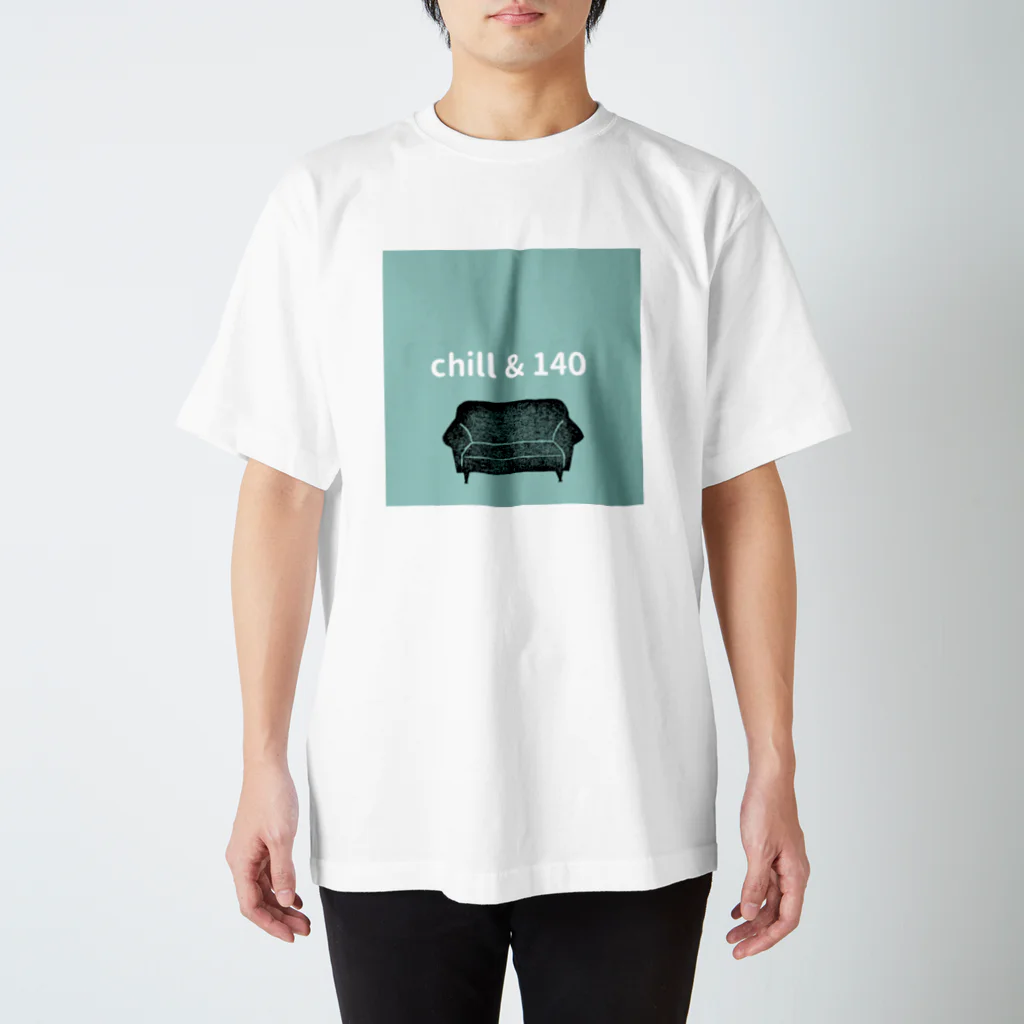 nakamura（140字以上のゲイ）のchill & 140Tシャツ スタンダードTシャツ