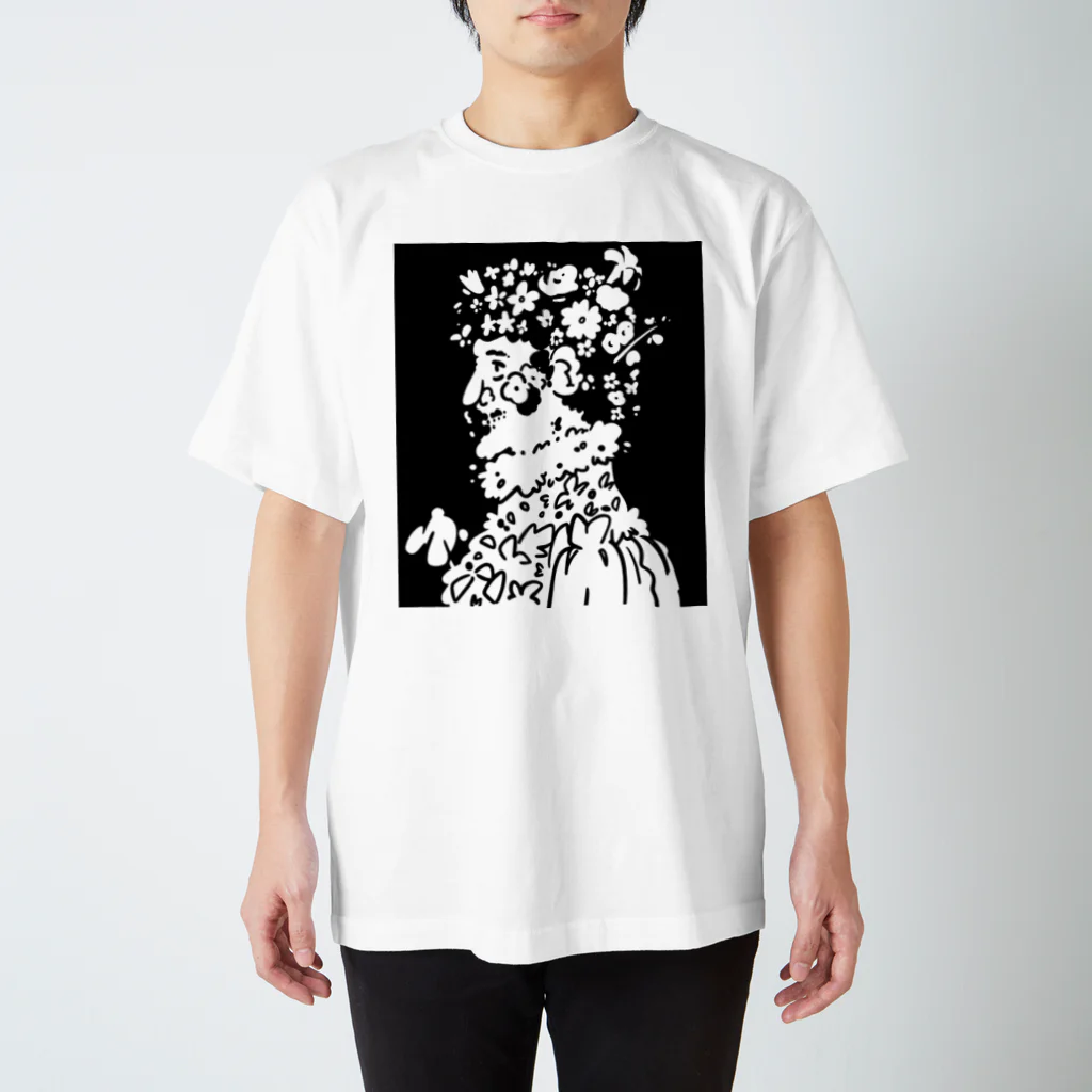 山形屋米店の春_アルチンボルド四季 スタンダードTシャツ