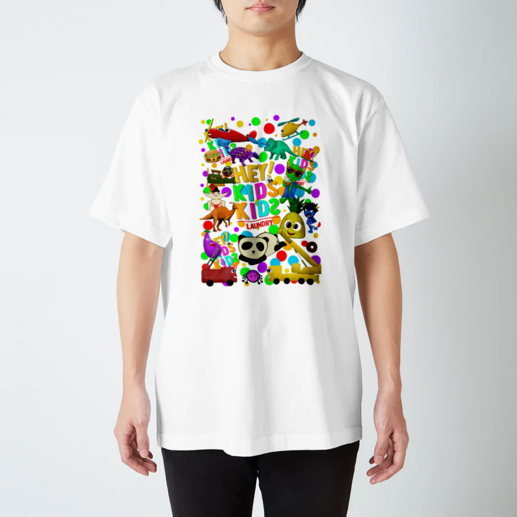 Hey! Kids KidsのHey! Kids Kids 夏 子供達 かわいい Regular Fit T-Shirt