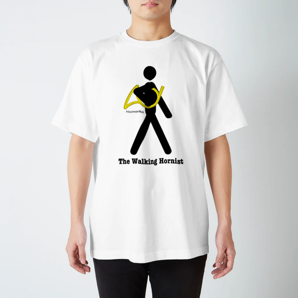 ぬるのThe Walking Hornist w/ Logo スタンダードTシャツ