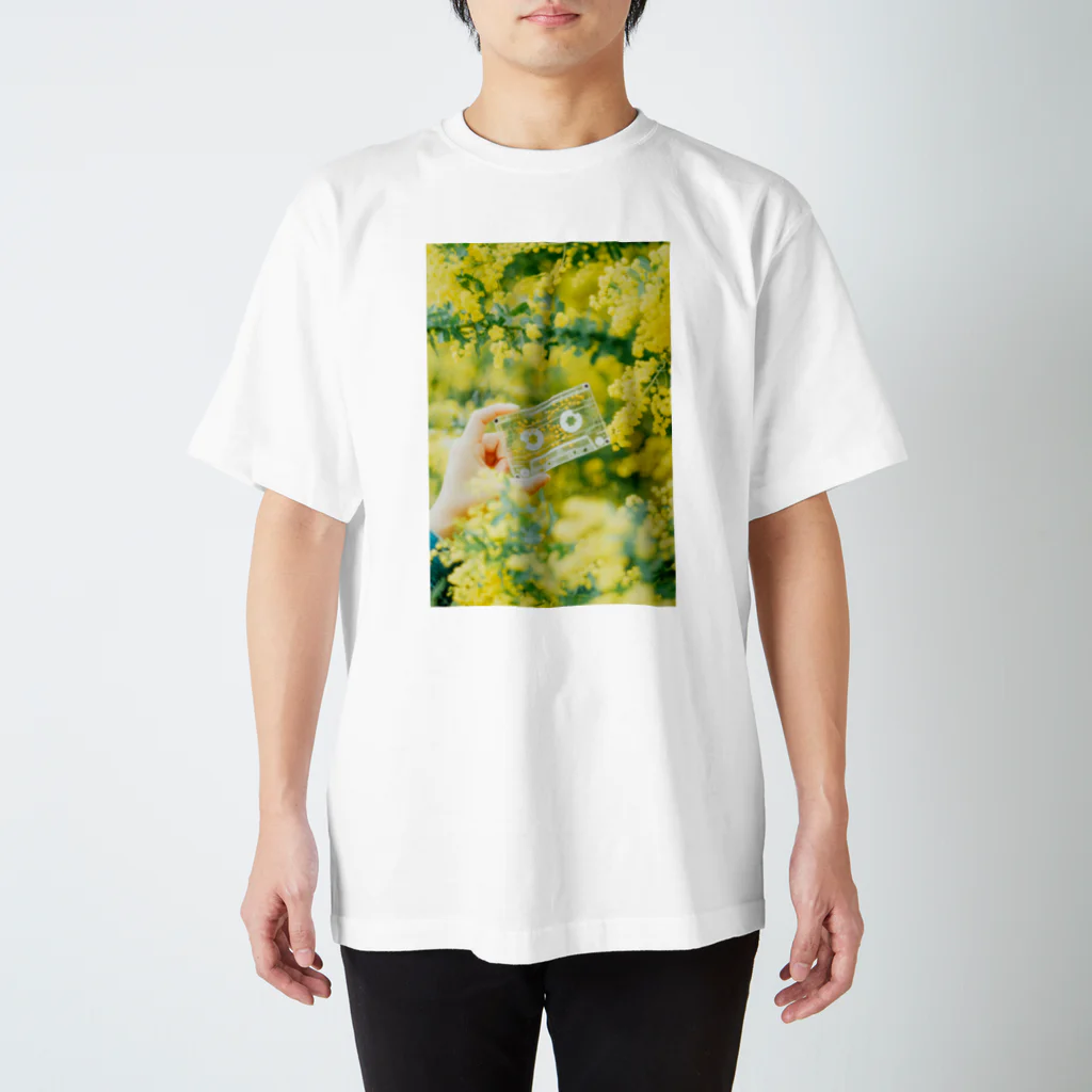 TOMOTAKAのプレイリスト『春』（ミモザ） スタンダードTシャツ