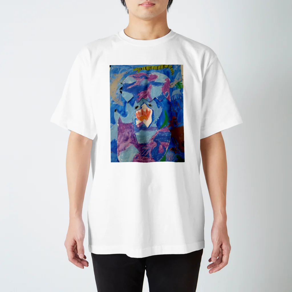 てくてくのみせのサメさん スタンダードTシャツ