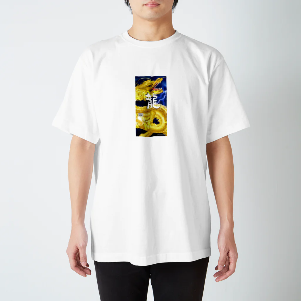 蘭々🖌Live🍀🧠🙈の龍 Regular Fit T-Shirt