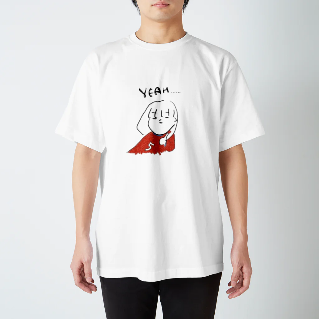 笹りんごのYEAH  GIRL スタンダードTシャツ