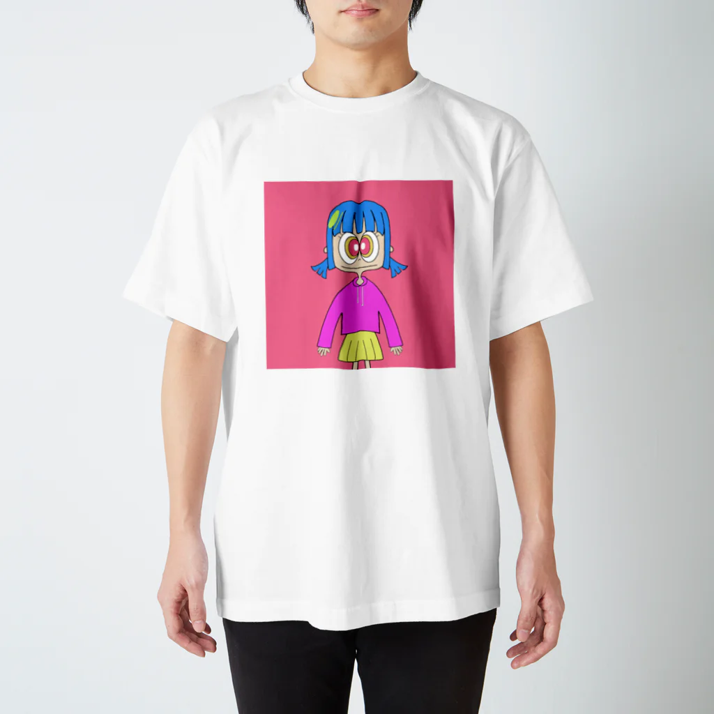 しなひな⇞のビビッドちゃん スタンダードTシャツ